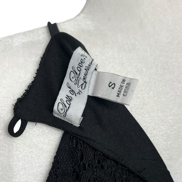 Lots of Love by Speechless Black & Red Pleated Dress - Size Small - Picture 8 of 11